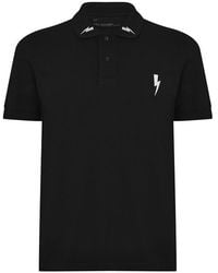 Neil Barrett - 3 Bolt Polo Shirt - Lyst