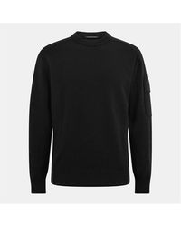 CP COMPANY METROPOLIS - Crew-Neck Knitted Top - Lyst
