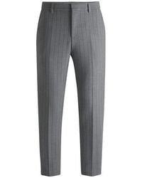 BOSS - C-Perin-251 Slim Fit Trousers - Lyst