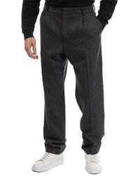 BOSS - Peter Pl Double Breasted Straight Leg Trousers - Lyst