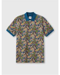 Pretty Green - Short-Sleeve Polo Shirt - Lyst