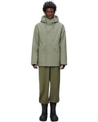Rains - Nome Waterproof Insulated Hooded Parka - Lyst