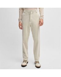 BOSS - C-Kai-Dpl Relaxed-Fit Trousers - Lyst