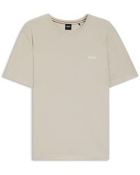 BOSS - Bodywear Mix & Match Short Sleeve T-Shirt With Logo Detail - Lyst