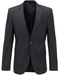 BOSS - Ryan Cyl Slim Fit Wool Suit Jacket - Lyst