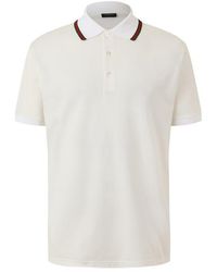 Gucci - Web Trim Polo - Lyst