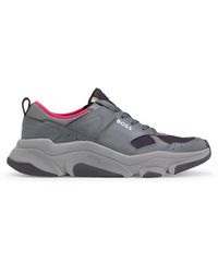 BOSS - Asher Runners Casual Low-Top Trainers - Lyst