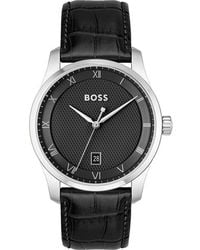 BOSS - Bssjwl Principle Large Roman Numerals Watch - Lyst