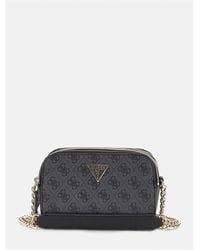 Guess - Noelle Aop Camera Bag - Lyst