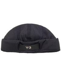 Y-3 - Webbing Padded Beanie - Lyst