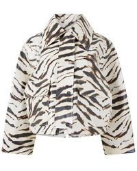 Ganni - Canvas Barn Jacket - Lyst