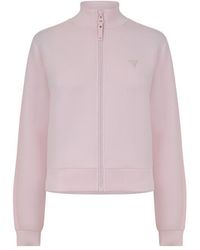 Guess - New Allie Scuba Full Zip Sweatshirt - Lyst