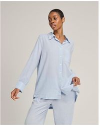 Nudea - Pj Shirt Organic Cotton Gauze - Lyst