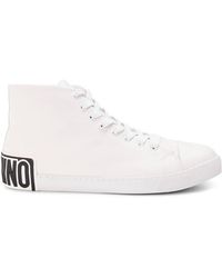 Moschino - Court Trainers - Lyst