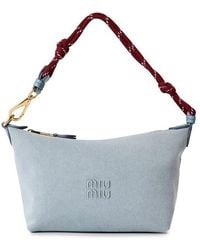 Miu Miu - Miu Gabardine Pouch Ld64 - Lyst