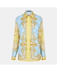Versace - Silk Shirt - Lyst