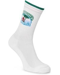 CASABLANCA - Casa Palm Tree Sock Sn64 - Lyst