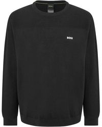 BOSS - Jumper With Logo Detail (Momentum) - Lyst