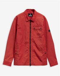 Barbour - Inline Cotton Long Sleeve Overshirt - Lyst