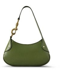 Mulberry - Leather Small Hackney Shoulder Bag Fern - Lyst