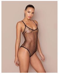 Agent Provocateur Poppie Bodysuit - Multicolour