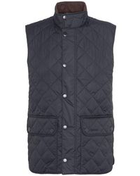 Barbour - Lowerdale Diamond-Quilted Gilet - Lyst