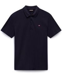 Napapijri - Ealis Pique Polo Shirt - Lyst