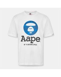 Aape - Og Moon Face Oversized T-Shirt - Lyst