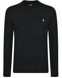 Polo Ralph Lauren - Long Sleeve Crew Neck T-Shirt - Lyst