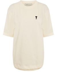 Ami Paris - Place Des Oversized Fit Oversized T-Shirt - Lyst
