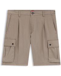 HUGO - Cargo Shorts - Lyst