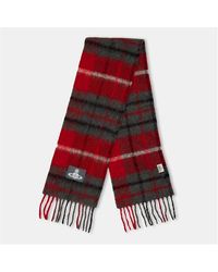 Vivienne Westwood - Chunky Check Print Scarf - Lyst