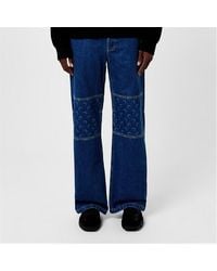 Marine Serre - Ms Denim Pnt Sn42 - Lyst