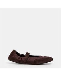 Prada - Cushioned Ballet Pumps - Lyst