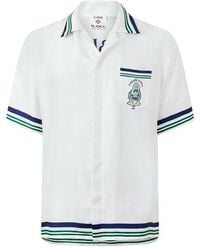 CASABLANCA - Casa Hotel Emb Silk Sn63 - Lyst
