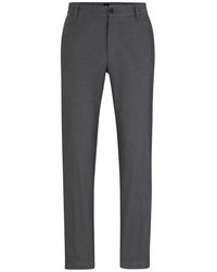 BOSS - Kane L Straight Leg Trousers - Lyst