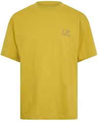C.P. Company - Double Logo Tee - Lyst