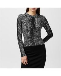 Dolce & Gabbana - Pattern Print Knitted Crew Neck Jumper - Lyst