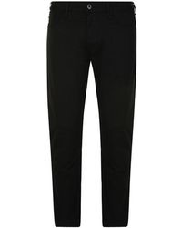 Emporio Armani - J06 Slim Gabardine Jeans - Lyst