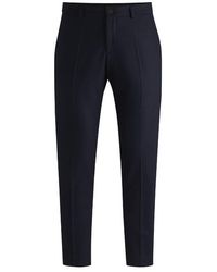 BOSS - P Genius Straight Leg Trousers - Lyst