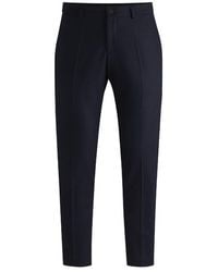 BOSS - P Genius Straight Leg Trousers - Lyst