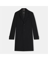 BOSS - Hbb Hyde Long Sleeve Lapel Overcoat - Lyst