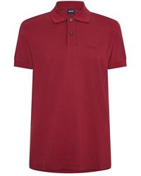 BOSS - Firenze Short-Sleeve Polo Shirt With Logo Detail - Lyst