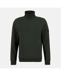 Barbour - Ilford Interlock Half-Zip Sweatshirt - Lyst