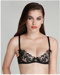 Agent Provocateur - Callypso Plunge Underwired Bra - Lyst