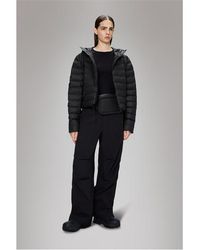 Rains - Lohja Lightweight Cropped Short Puffer Jacket - Lyst