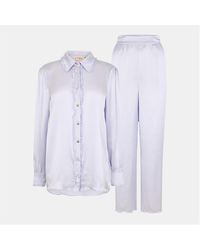 It's 9pm - Vogue Silk Long Sleeve Pyjama Sets - Lyst