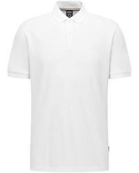 BOSS - Pallas Polo Iconic Logo Embroidered Shirt - Lyst