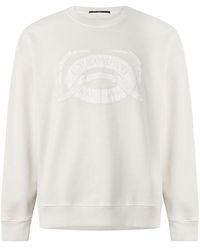 C.P. Company - Cp Logo Crew Sweat Sn64 - Lyst