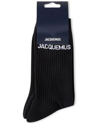 Jacquemus - Logo Cotton Les Socks - Lyst
